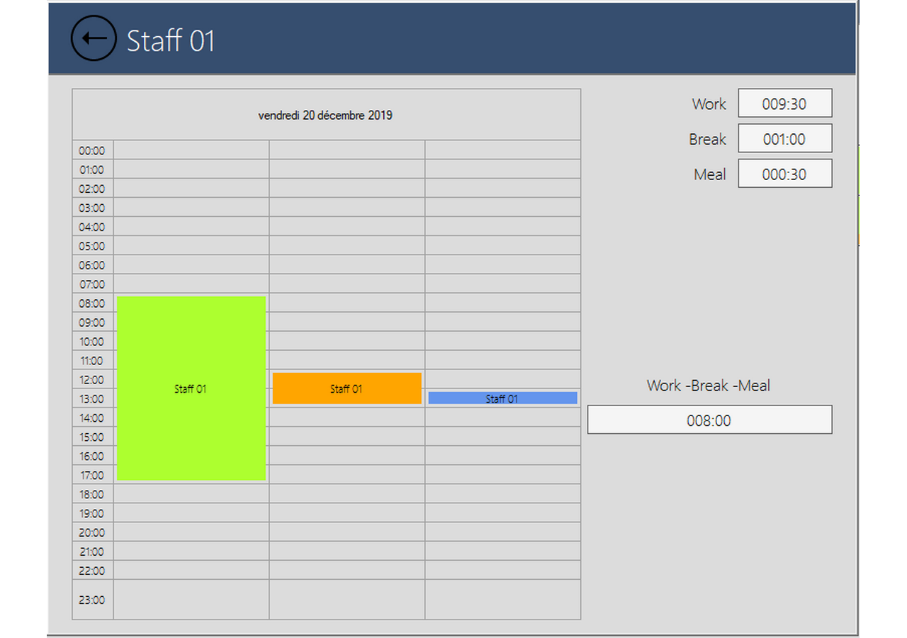 CSV export